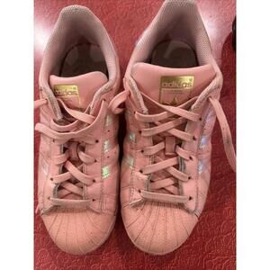 Adidas Superstar Pink Sneakers Size 5  1/2